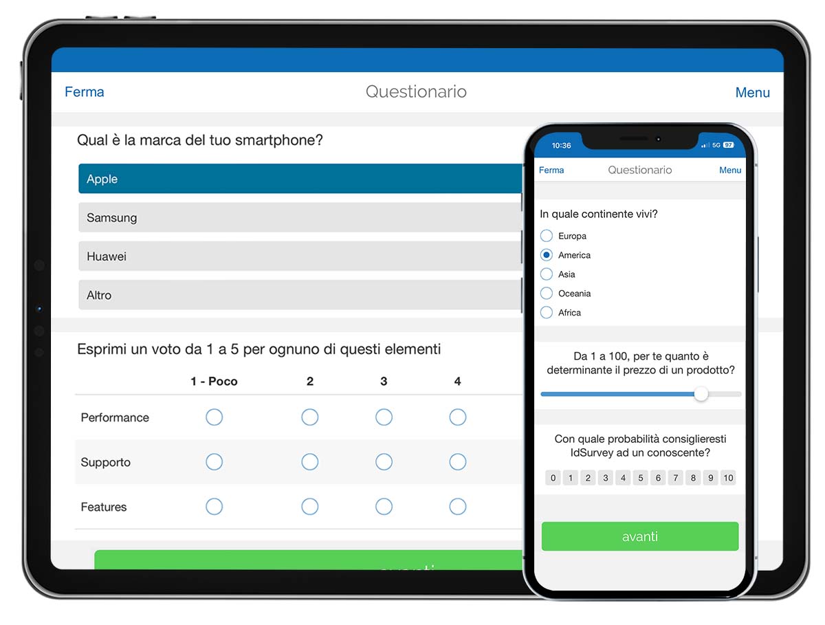CAPI software - Interviste face to face