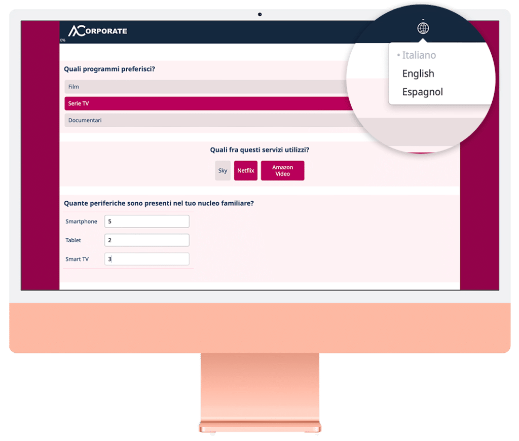 Con idsurvey puoi condurre indagini di mercato multilingua